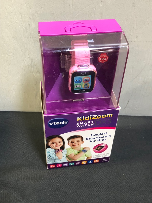 Photo 2 of VTech KidiZoom Smartwatch DX3 Pink
