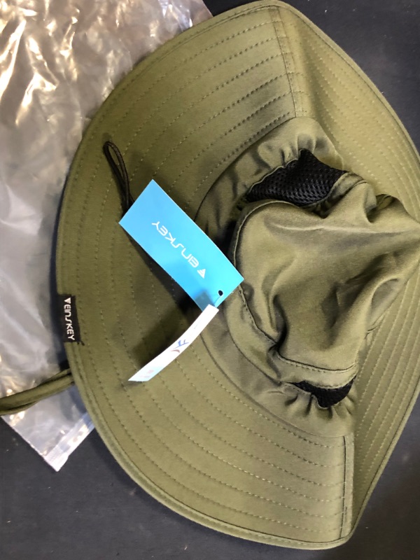 Photo 1 of GREEN CAMPING OR FISHING BUCKET HAT 