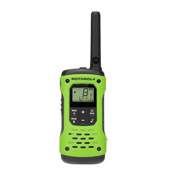 Photo 1 of Motorola - Talkabout 35-Mile, 22-Channel FRS/GMRS 2-Way Radio (Pair) - Green
