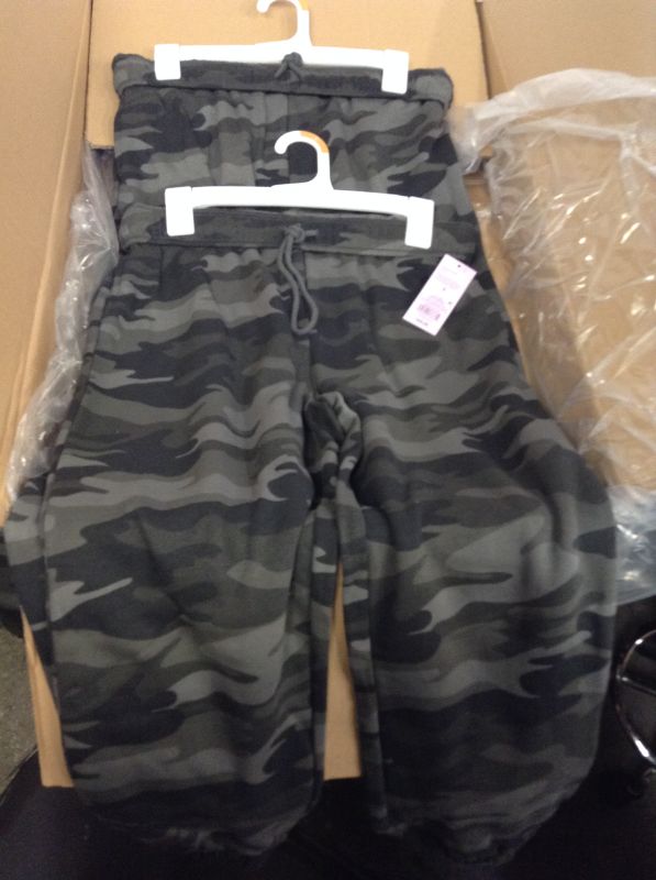 Photo 2 of Women' High-Rise Fleece Sweatpants - Wild Fable™ Camouflage size small ( 2 pack ) 