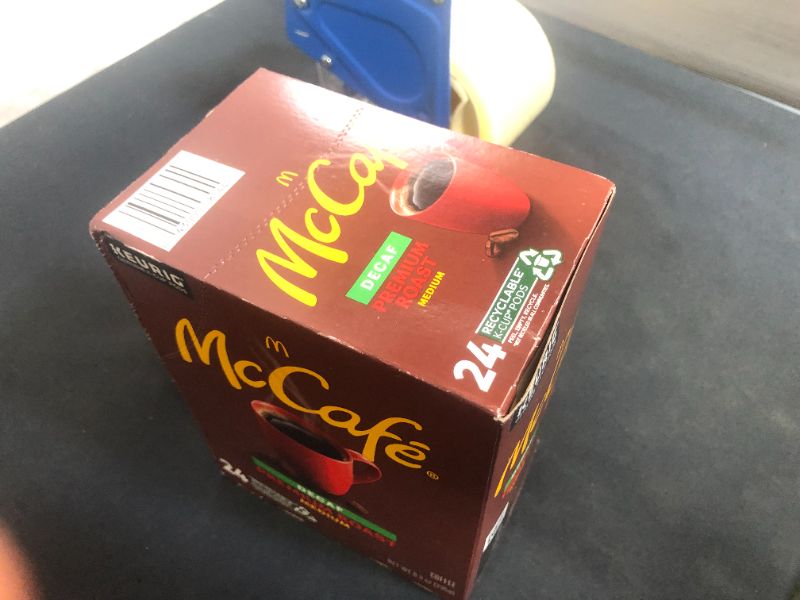 Photo 2 of 24ct McCafe Premium Roast Decaf Keurig K-Cup Coffee Pods Decaffeinated Medium Roast--- Factory Sealed --- 

BB 8 2 2022