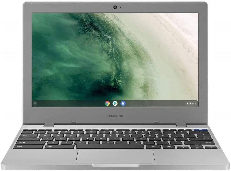 Photo 1 of Samsung Chromebook 4 Chrome OS 11.6" HD Intel Celeron Processor N4000 4GB RAM 32GB eMMC Gigabit Wi-Fi - XE310XBA-K01US
--- open/ damaged box but new ----