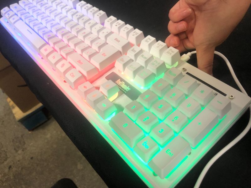 Photo 1 of White Keyboard 