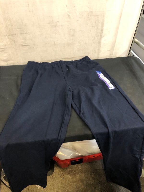 Photo 1 of Gildan Adult Fleece Open Bottom Sweatpants with Pockets, Style G18300
, SIZE 2XL 