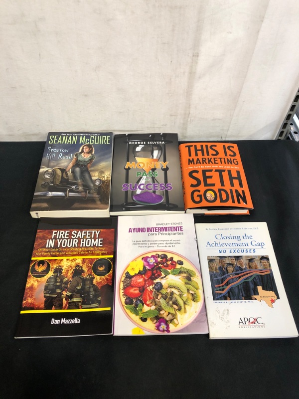 Photo 1 of 6PC LOT, VARIOUS BOOKS 