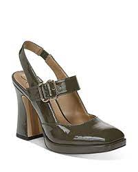 Photo 1 of JILDIE MARY JANE SLING BACK HEEL, ALPINE GREEN PATENT 
, SIZE 8