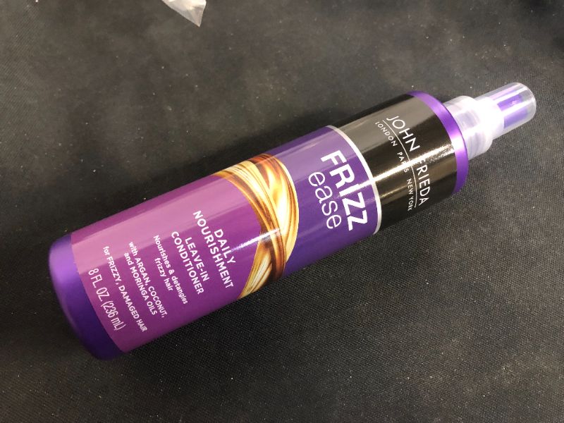 Photo 2 of John Frieda Frizz Ease Daily Nourishment Leave In Conditioner, 8 fl --- Factory Sealed --- 