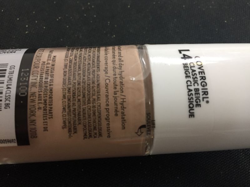 Photo 3 of COVERGIRL Trublend Liquid Makeup Classic Beige L4 1 Fl Oz, 1.000-Fluid Ounce
--- Factory Sealed --- 