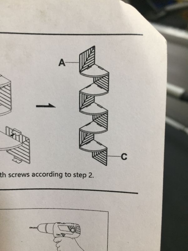 Photo 1 of 5 TIER CORNER PLANT SHELFS 