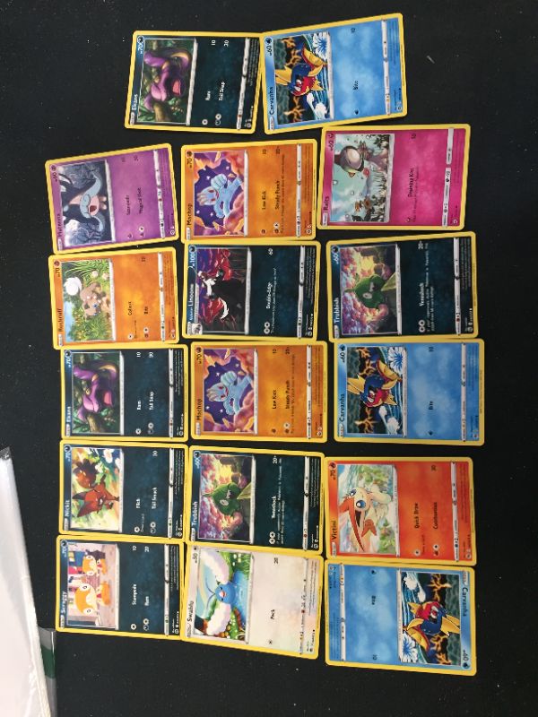 Photo 2 of 49 pc pokemon cards 