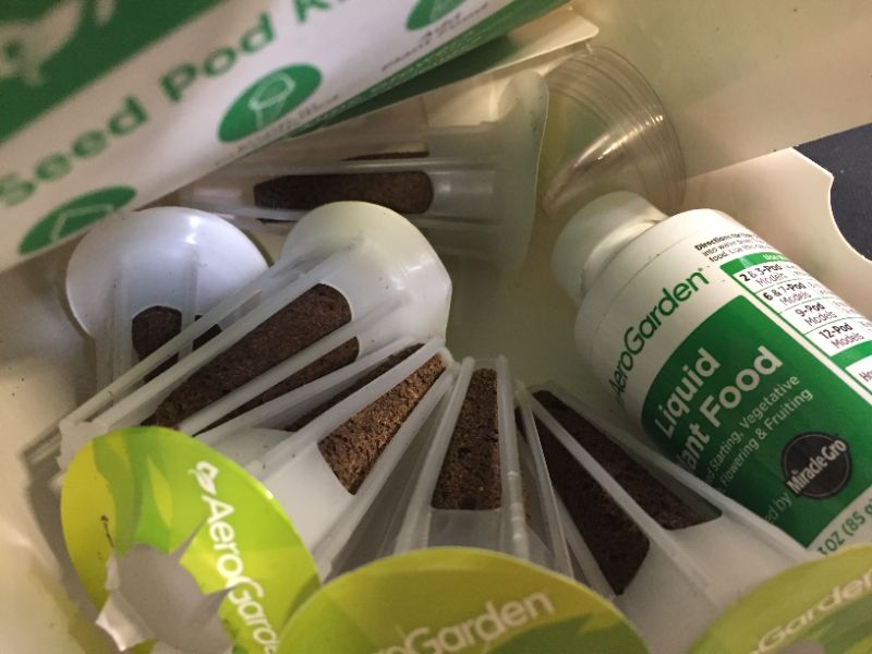 Photo 2 of AeroGarden Heirloom Salad Greens Mix Seed Pod Kit - Salad Kit for AeroGarden Indoor Garden, 6-Pod

