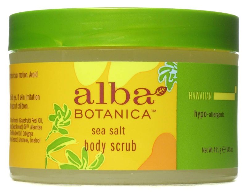 Photo 1 of Alba Botanica Natural Hawaiian Body Scrub Sea salt, 14.5 oz --- Factory Sealed --- 