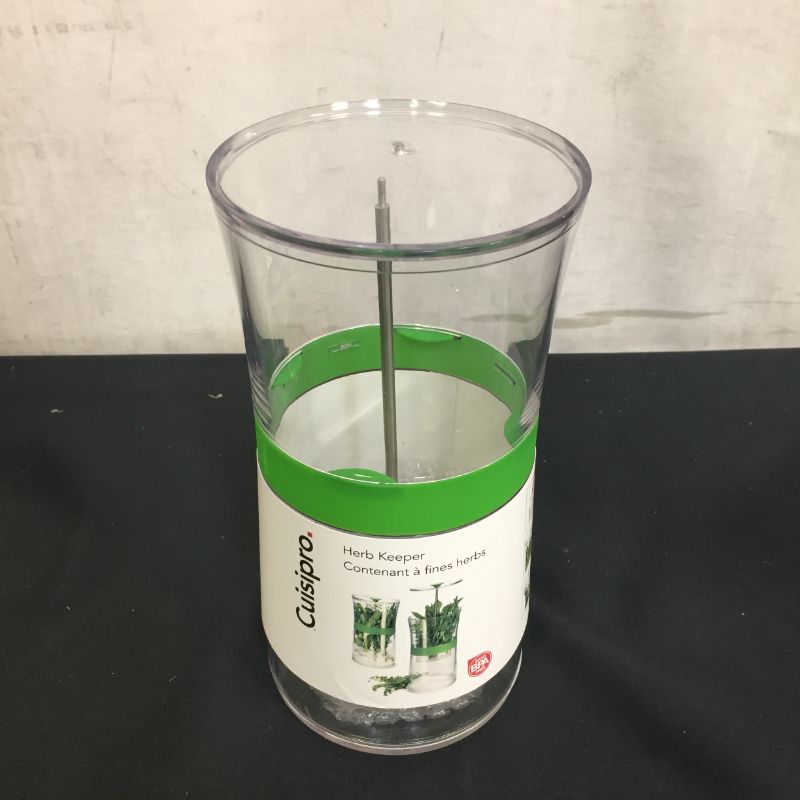 Photo 1 of CUISIPRO Herb Keeper, Large, Clear
