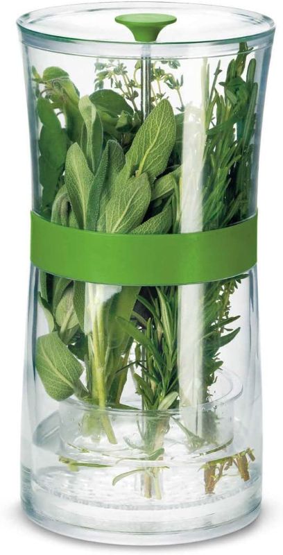 Photo 1 of CUISIPRO Herb Keeper, Large, Clear
