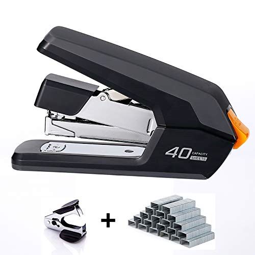 Photo 1 of Deli Effortless Desktop Stapler 40-50 Sheet Capacity One Finger Touch Stapling
