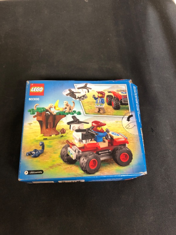 Photo 2 of LEGO City Wildlife Rescue ATV 60300 Building Kit; Fun Wildlife Playset; Top Toy for Kids; New 2021 (74 Pieces)
