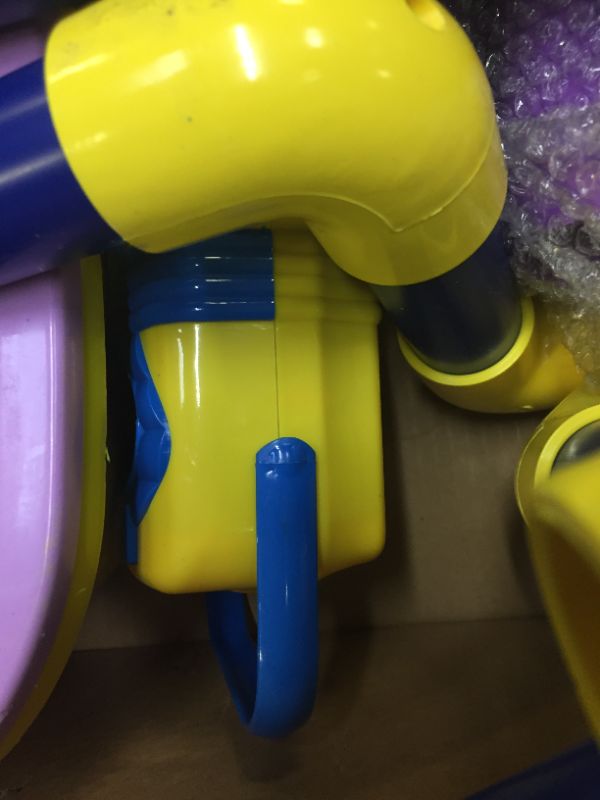 Photo 7 of Buckets Of Fun RPBOF Sprinkler for Kids, Waterpark Splash Plastic Toy Backyard Water Park for Children & Toddlers, One Size, Multicolor. Box Packaging Damaged, Heavy Use, Scratches and Scuffs on item, Missing Parts. Selling for Parts.