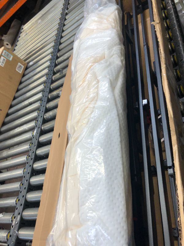 Photo 3 of Amazon Basics Smart Box Spring Bed Base, 5-Inch Mattress Foundation - Full Size, Tool-Free Easy Assembly. Box Packaging Damaged, Moderate Use, Missing Hardware and Parts, Scratches and SCuffs on Item, Selling for Parts.
