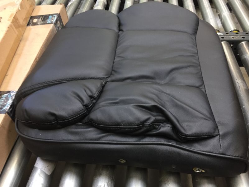Photo 1 of Ergonomic Office Chair Desk Chair Computer Chair with Lumbar Support Arms Executive Rolling Swivel PU Leather Task Chair for Adults, Black ---- missing some hardware ---
