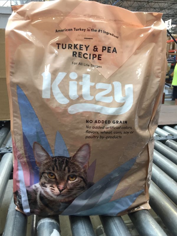 Photo 2 of  Kitzy Dry Cat Food, No Added Grains (Turkey/Whitefish & Pea Recipe) 12lbs  best by 5/22 
