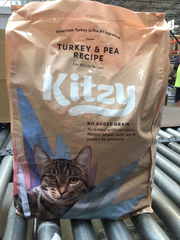 Photo 2 of  Kitzy Dry Cat Food, No Added Grains (Turkey/Whitefish & Pea Recipe) 12lbs  best by 5/22 