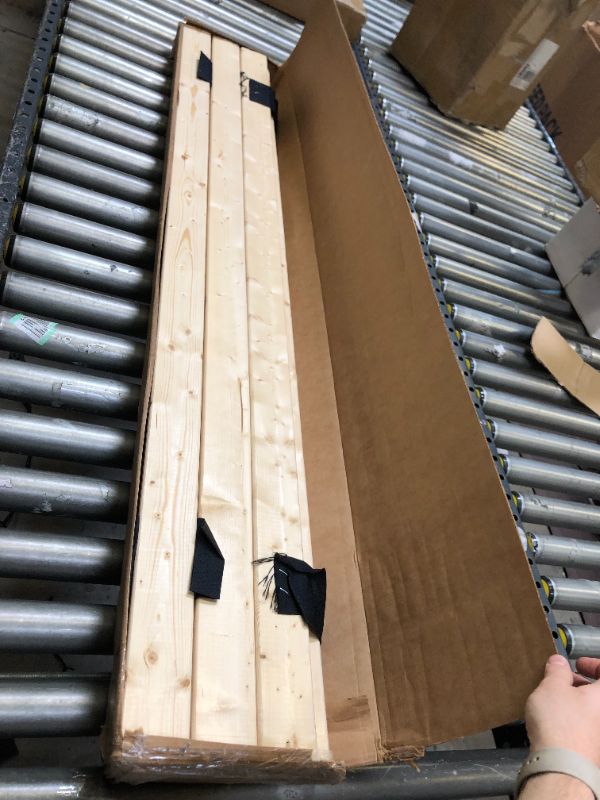 Photo 1 of 54 Inch Long Wooden Slats. Box Packaging Damaged, Item is Minor Use. 