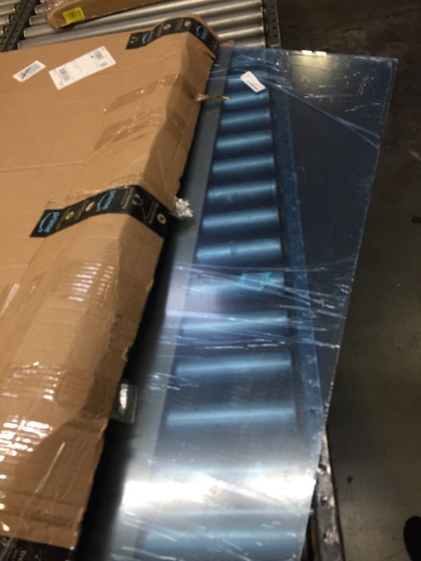 Photo 2 of 24x48" Clear Plexiglass Sheet, 4.5mm Thick, Highly Versatile, Light Weight and High Impact Strength, Great Custom Sneeze Guard, Made in USA (1, 24x48)
