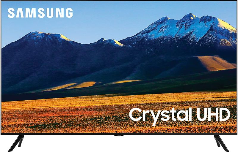 Photo 1 of SAMSUNG 86-Inch Class Crystal 4K UHD LED TU9010 Series HDR, AMD FreeSync, Borderless Design, Multi View Screen, Smart TV with Alexa Built-In (UN86TU9010FXZA, 2021 Model) Broken Screen, Turns on and Flickers. Selling for Parts.
