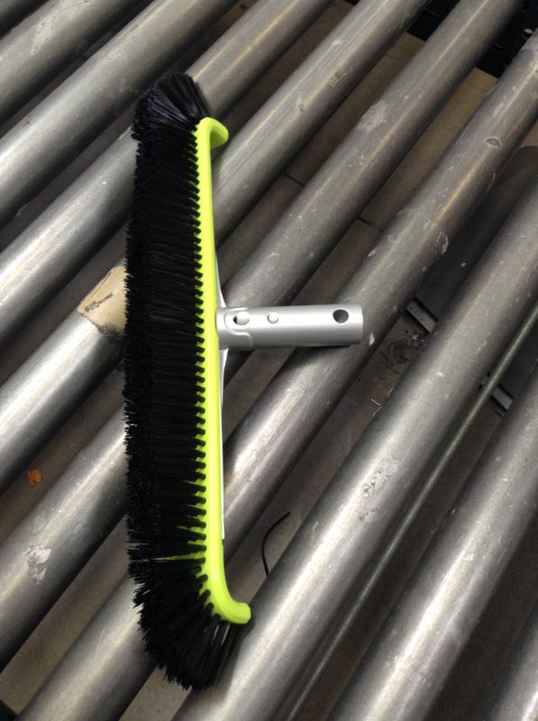 Photo 3 of  Heavy Duty Pool Brush for Wall & Tile with Reinforced Aluminium Back, Premium Strong Bristle Brush. No Box Packaging. 
