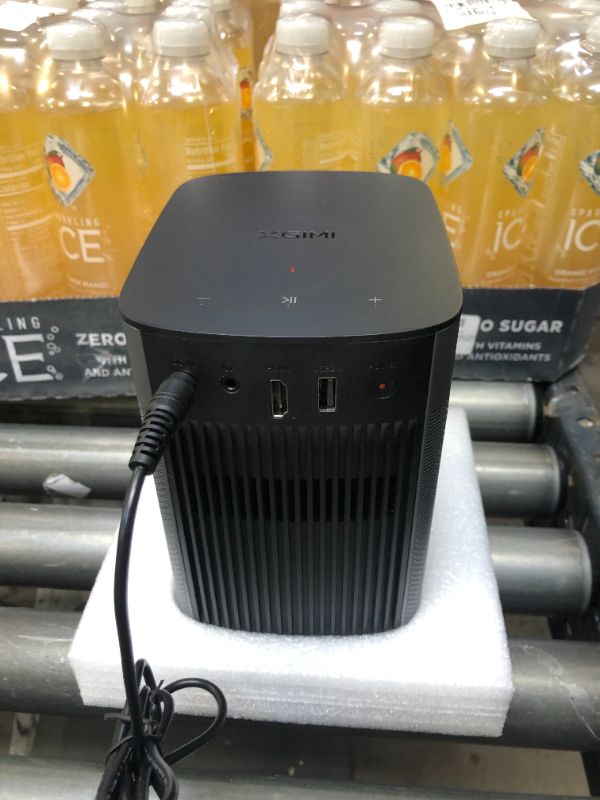 Photo 5 of XGIMI Halo True 1080p Full HD 800 ANSI Lumen Smart Portable Projector. Item Turns on, Runs. Minor Use
