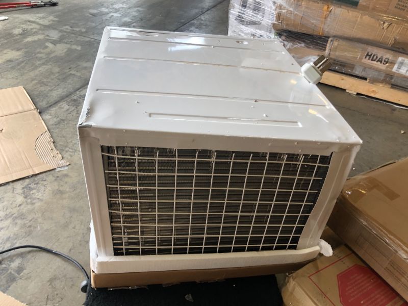 Photo 10 of  KEYSTONE 18,000 BTU 230V Window Air Conditioner | 16,000 BTU Supplemental Heating | Sleep Mode | Remote Control | 24H Timer | AC for Rooms up to 1000 Sq. Ft. | KSTHW18A. No Box Packaging. Heavy Use, Dirt on item, Dents, Scratches and Scuffs all over item