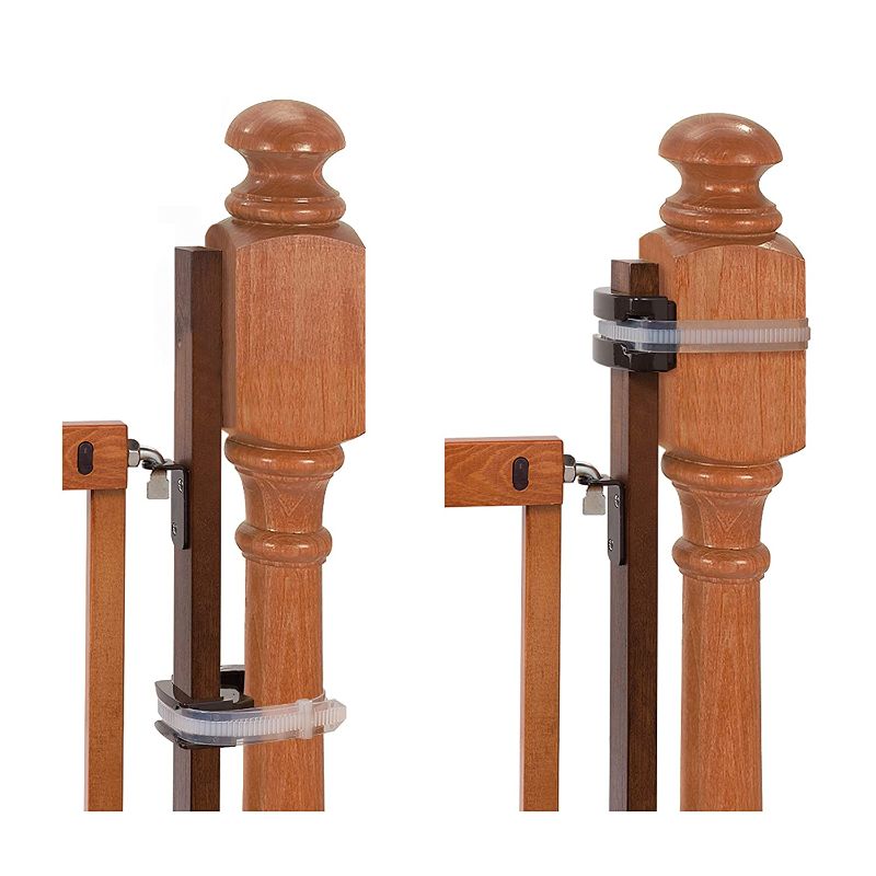 Photo 1 of Summer Banister to Banister Gate Mounting Kit - Fits Round or Square Banisters, Accommodates Most Hardware & Pressure Mount Baby Gates up to 37” Tall, Gate Sold Separately

