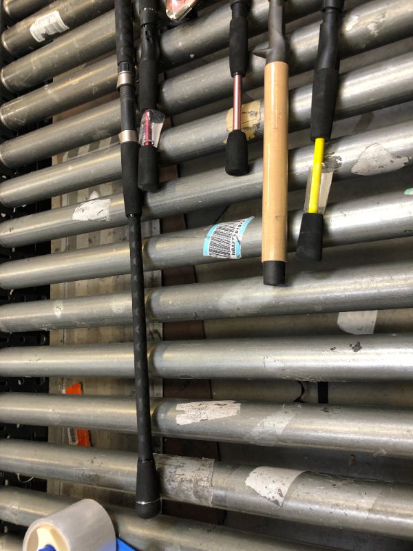 Photo 1 of  5 Count of Various and Miscellaneous Fishing Poles. Fishing Poles are All Broken and Missing Parts. Selling for Parts. No Packaging, 
