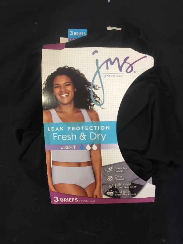 Photo 3 of JUST MY SIZE Women's Fresh & Dry 3-PCS Plus Size 11 PLUS Briefs
