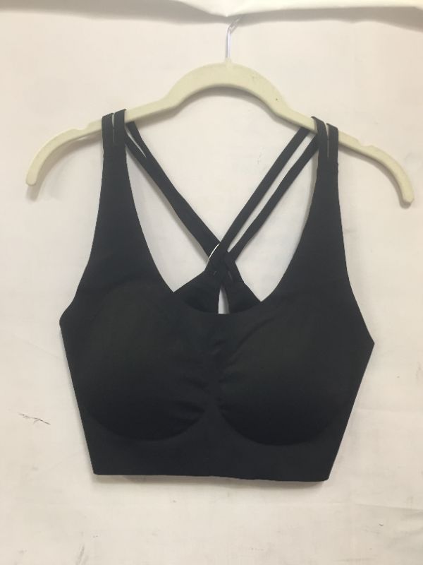 Photo 2 of PRETTYWELL Molded Cup Sports Bras for Women, Cross Back Sports Bra Top, Wirefree Comfort Sport Bras for A to D Cup
size xl
