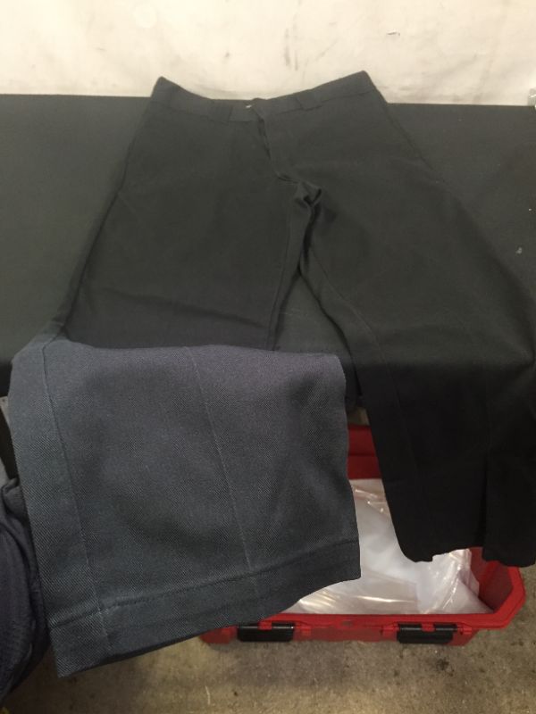 Photo 2 of MISC BLACK DICKIES ORIGINAL FIT PANTS -- UNKNOWN SIZE (NOT SPECIFIED) POSSIBLY SIZE 24 -- FINAL -- SOLD AS IS