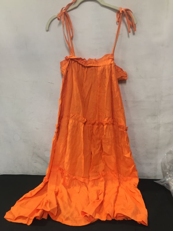 Photo 1 of ORANGE (8) SUN DRESS