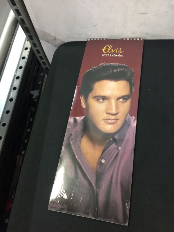 Photo 3 of 2022 Slimline calendar - Elvis, Monthly View, Icons Theme
