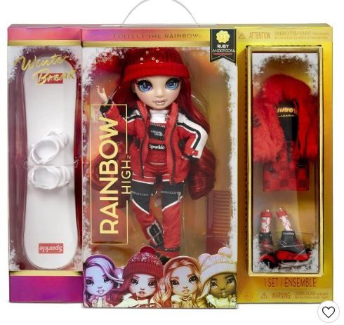Photo 1 of Rainbow High Winter Break Ruby Anderson Fashion Doll

