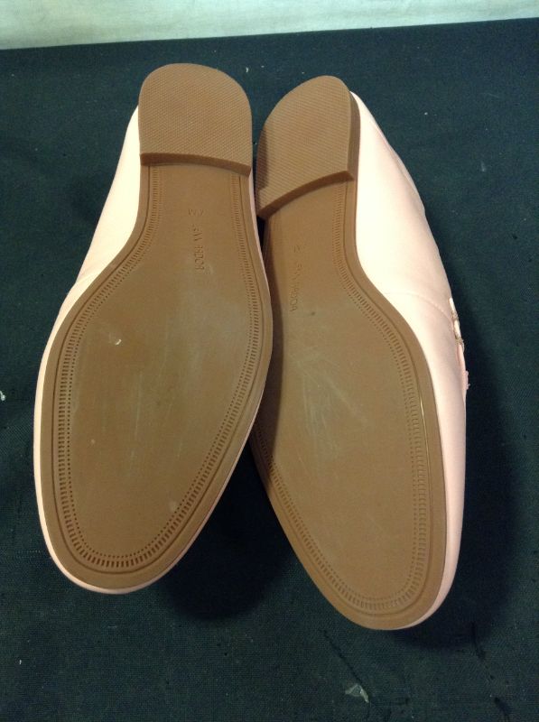 Photo 4 of JENN ARDOR Women's Penny Loafers Slip On Flats Comfort Driving Office Loafer Shoes, Nude Pink, 7.5