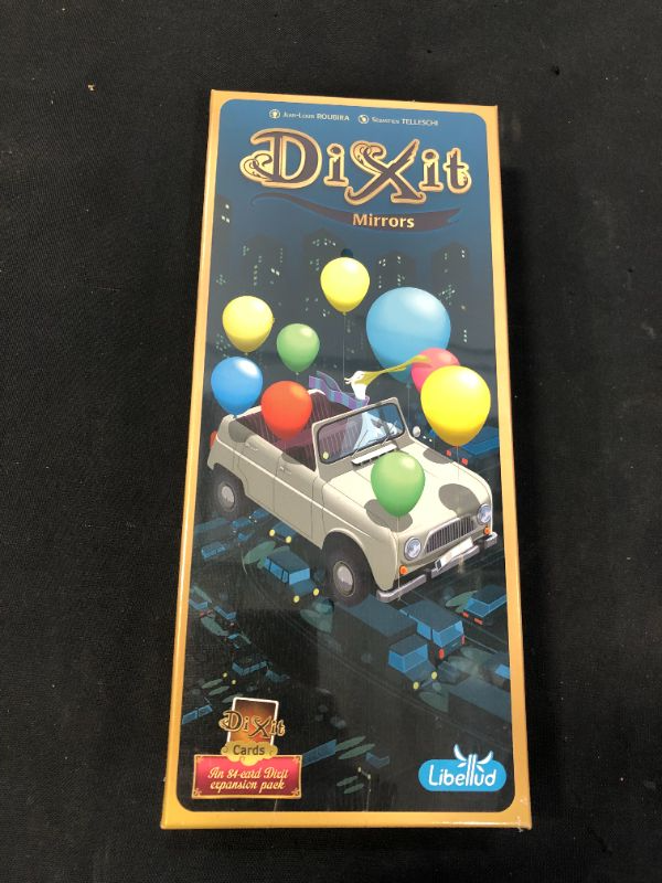 Photo 3 of Dixit Mirrors Board Game Expansion | Storytelling Game for Kids and Adults | Fun Family Board Game | Creative Kids Game | Ages 8 and up | 3-6 Players | Average Playtime 30 Minutes | Made by Libellud
