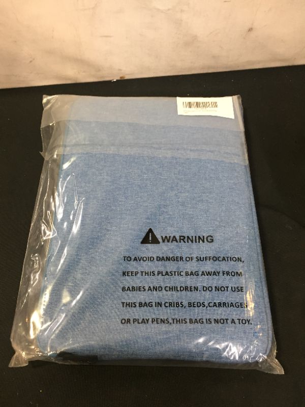 Photo 1 of HITOSHIA Compatible with MacBook Air 13 inch Case (2017,2016,2015,2014,2013,2012,2011,2010 Release) A1369/A1466 Plastic Hard Shell + Sleeve + Keyboard Cover + Screen Protector(Serenity Blue Wavy)
