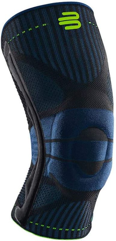 Photo 1 of Bauerfeind Sports Knee Support - Knee Brace for Athletes with Medical Grade Compression - Stabilization and Patellar Knee Pad
size large