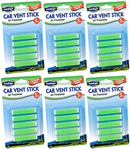 Photo 1 of Auto Bright Set of 30 Air Freshener Car Vent Sticks! Amazing Scents! (30, Outdoor Fresh)