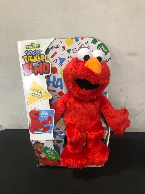 Photo 2 of Sesame Street Tickliest Tickle Me Elmo