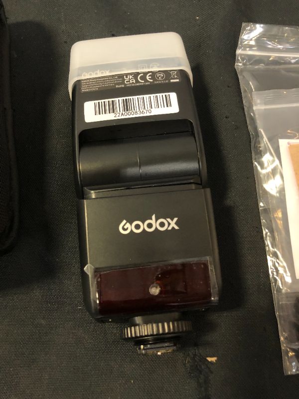 Photo 1 of Godox TT350S Flash Speedlite for Sony Camera, 2.4G Wireless GN36 1/8000s HSS TTL Camera Flash Compatible for Sony Camera A7 A7R A7S A7-II A7-III A7R-II A7R-III A7S-II A6300 A6000 etc
