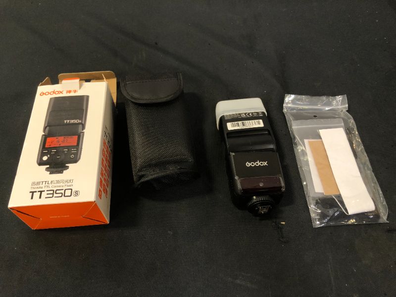 Photo 1 of Godox TT350S Flash Speedlite for Sony Camera, 2.4G Wireless GN36 1/8000s HSS TTL Camera Flash Compatible for Sony Camera A7 A7R A7S A7-II A7-III A7R-II A7R-III A7S-II A6300 A6000 etc
