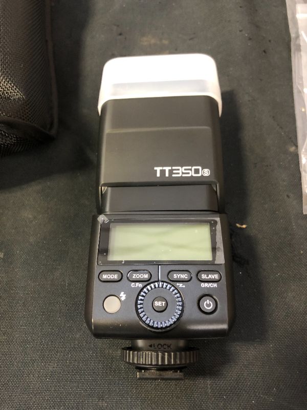Photo 1 of Godox TT350S Flash Speedlite for Sony Camera, 2.4G Wireless GN36 1/8000s HSS TTL Camera Flash Compatible for Sony Camera A7 A7R A7S A7-II A7-III A7R-II A7R-III A7S-II A6300 A6000 etc
