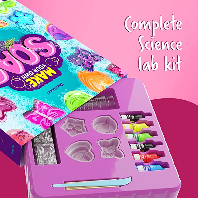 Photo 1 of Soap Making Kit for Kids - Crafts Science Toys - Birthday Gifts for Girls and Boys Age 6-12 Years Old Girl DIY Soap Kits - Best Educational Craft Activity Gift for 6-12 Year Old Kids
PACKAGING MAY VARY