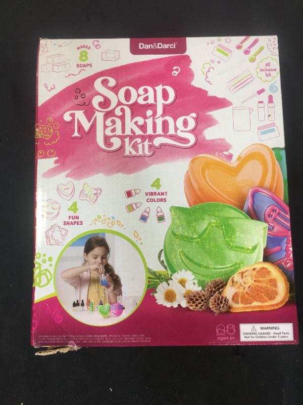 Photo 3 of Soap Making Kit for Kids - Crafts Science Toys - Birthday Gifts for Girls and Boys Age 6-12 Years Old Girl DIY Soap Kits - Best Educational Craft Activity Gift for 6-12 Year Old Kids
PACKAGING MAY VARY